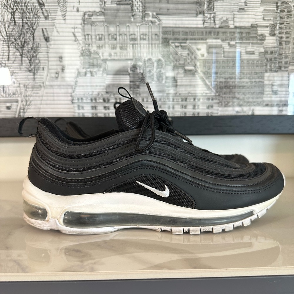 Nike Air Max 97 - Black/White - Size 10